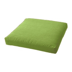 Декоративная подушка на стул модель 1 квадратная Салатовый