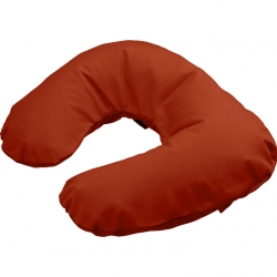 Декоративная полукруглая подушка модель 1 Винный