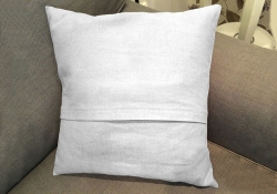 Декоративная подушка квадратная модель 2 Белый