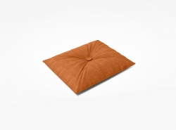 Декоративная подушка квадратная c пуговицей