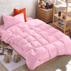 Подростковый комплект постельного белья Розовый Премиум